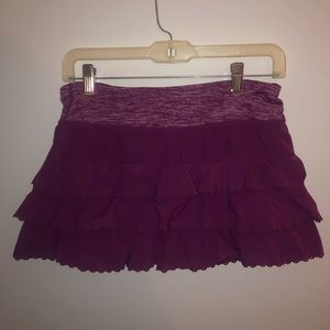 Purple Lululemon Running Skirt